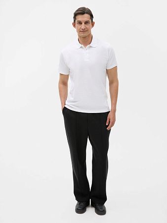 Рубашка поло мужская Prescott Men 170, белая, размер S