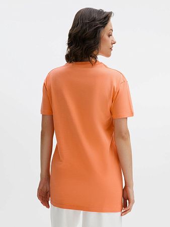 Футболка унисекс Regent 150, оранжевая (абрикосовая), размер XXL