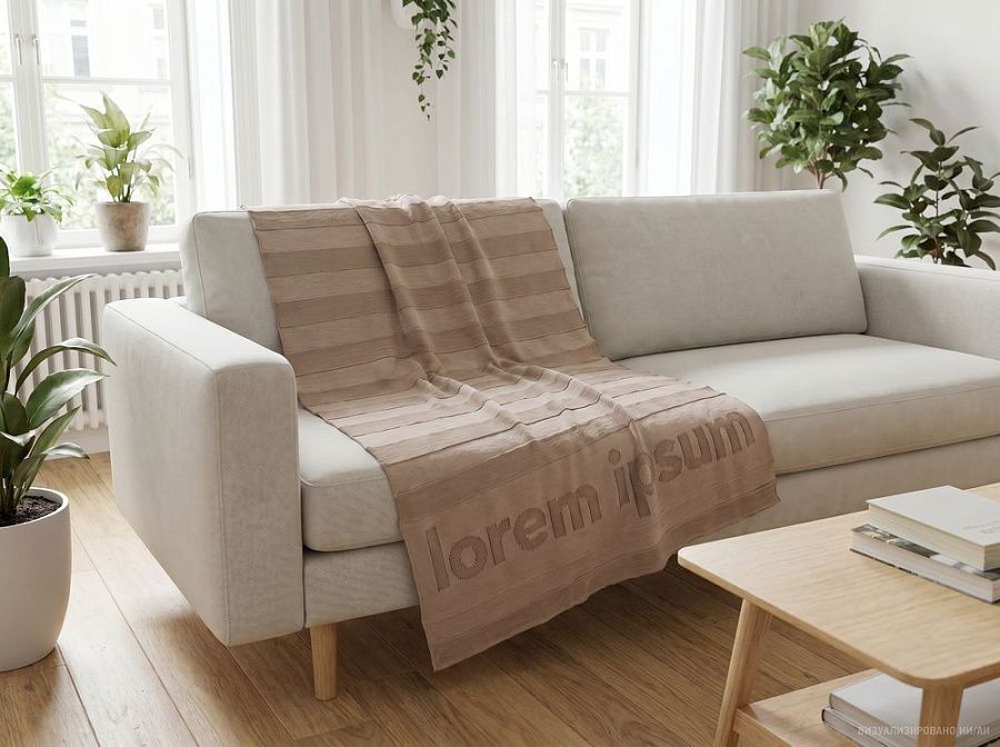 Плед на заказ Pleat Gand Plus, L, акрил