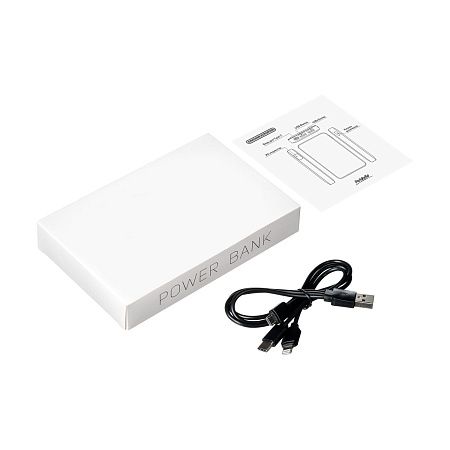 Внешний аккумулятор с подсветкой Анкор (Ancor) 5000 mAh, черный