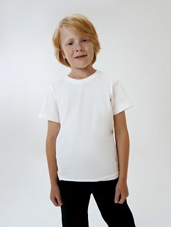 Футболка детская T-Bolka Kids, белая (теплый оттенок), размер 14 лет (154-164 см)