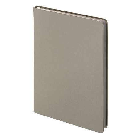 Ежедневник Flexy Velours de Soie Color А5, темно-серый, недатированный, в гибкой обложке