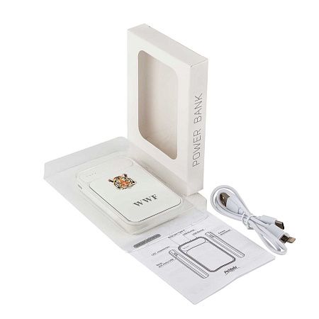Внешний аккумулятор с подсветкой Старлайт PB (Starlight PB) 5000 mAh, зеленый
