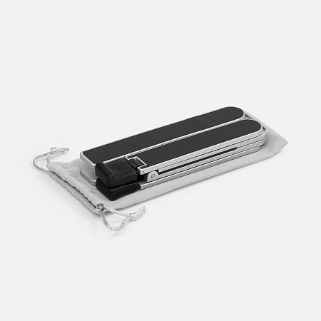 Подставка для ноутбука и планшета Scaffold Compact, серебристый металлик