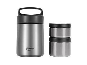Термос с двумя контейнерами THERMOcafe «TCLB-1480SY», 1480 мл