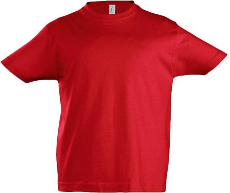 Футболка детская Imperial Kids 190, красная, размер 4 года (96-104 см)