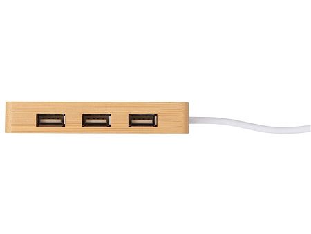 USB хаб с подсветкой лого «Reedia S5», 3*USB, 1*Type C