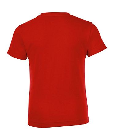 Футболка детская Regent Fit Kids, красная, размер 4 года (96-104 см)