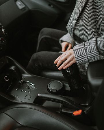 Термостакан Tumbler 350, вакуумный, оранжевый