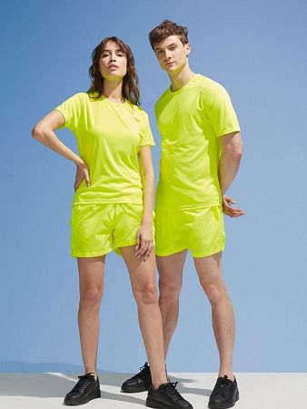 Футболка унисекс Sporty 140, белая, размер XXS