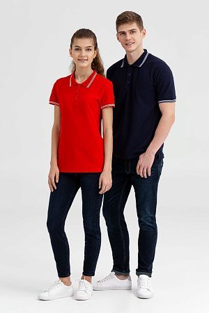 Рубашка поло Virma Stripes, белая, размер S