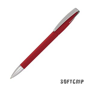 Ручка шариковая COBRA SOFTGRIP MM, красный#