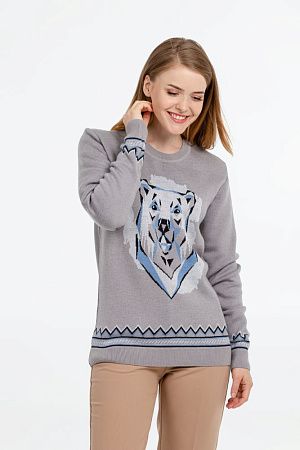 Джемпер Totem Bear, серый, размер S