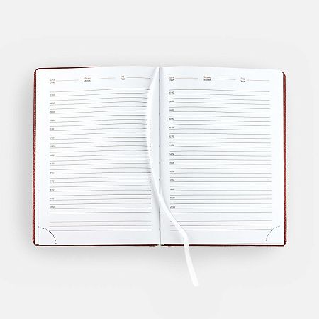 Ежедневник Sagrin, недатированный, красный