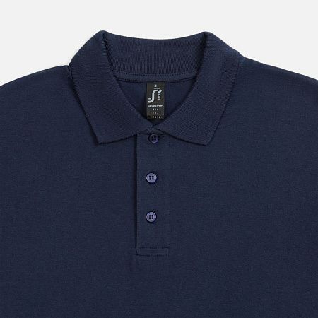 Рубашка поло мужская Prescott Men 170, кобальт (темно-синяя), размер S