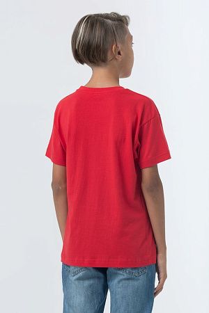 Футболка детская Regent Fit Kids, красная, размер 4 года (96-104 см)