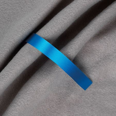 Лента сатиновая Satin 10 М, голубая, 60 см