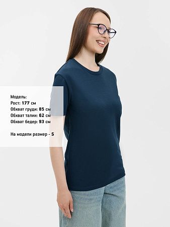 Футболка Odyssey, темно-синяя, размер 4XL