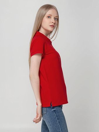 Рубашка поло женская Virma Lady, красная, размер L