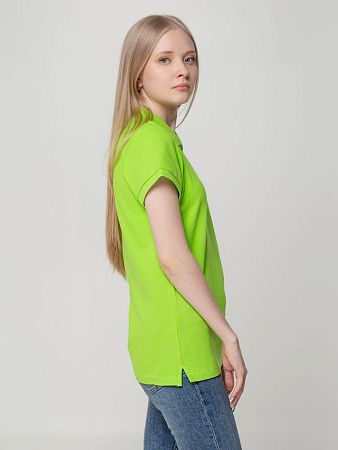Рубашка поло женская Virma Lady, зеленое яблоко, размер S
