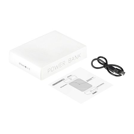Внешний аккумулятор с функцией быстрой зарядки Формула (Formula) 10000 mAh, черный