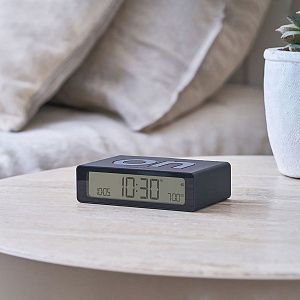 Часы настольные Flip Mini, цвет: черный