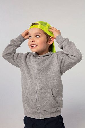 Толстовка детская Stone Kids, серый меланж, размер 6 лет (106-116 см)