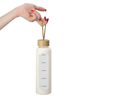 Бутылка из боросиликатного стекла «Hangy», 550 мл