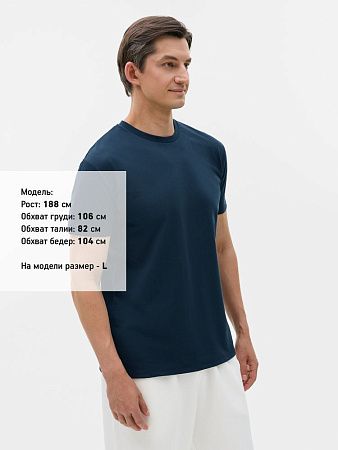 Футболка Odyssey, темно-синяя, размер 4XL