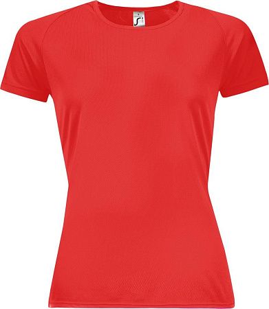 Футболка женская Sporty Women 140, красная, размер XXL