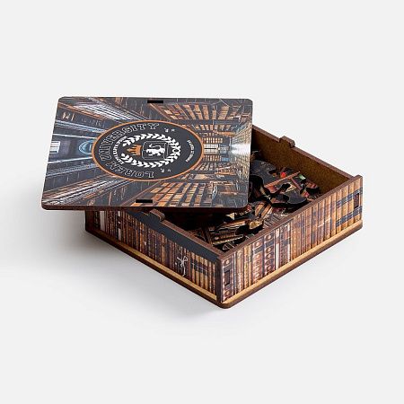 Деревянный пазл в шкатулке PuzzleBox на заказ