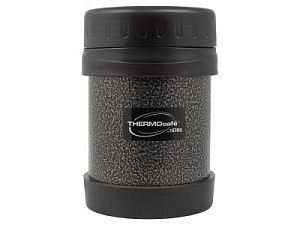 Термос для еды ThermoCafe by Thermos HAMJNL-350FJ Hammertone, цвет: серый