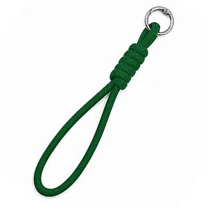 Шнурок на карабине Knotty, зелёный