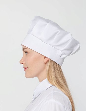 Колпак поварской Cookery, белый