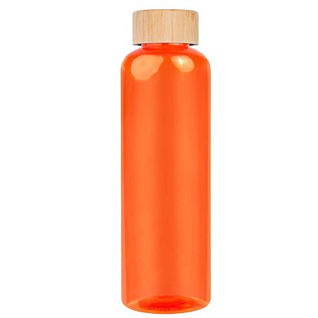 Бутылка для воды BAMBOO PET 550мл. Оранжевая 6264.05