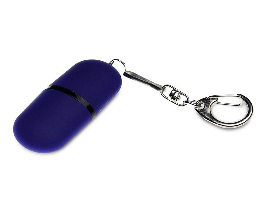 USB 3.0- флешка «Goutte Soft-touch» на 256 Гб каплевидной формы