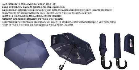 Зонт складной на заказ