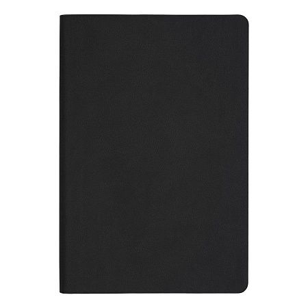 Ежедневник Flexy Latte Soft Touch Black Edition Color А5, черный/салатовый, недатированный, в гибкой обложке