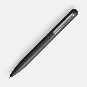 Ручка шариковая Scribo, матовая серая