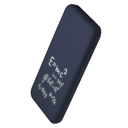 Внешний аккумулятор с подсветкой Люче (Luce) Lemoni 10000 mAh, желтый