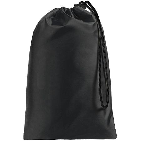 Дождевик с карманами «Плащ, плащ», черный, размер S