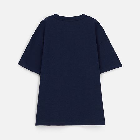 Футболка унисекс Durington, темно-синяя, размер 3XL/4XL