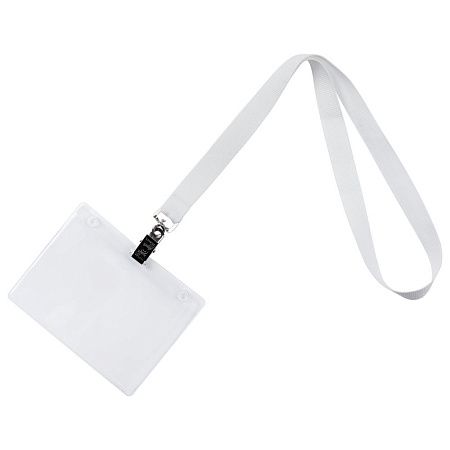 Лента для бейджа Neckband, черная