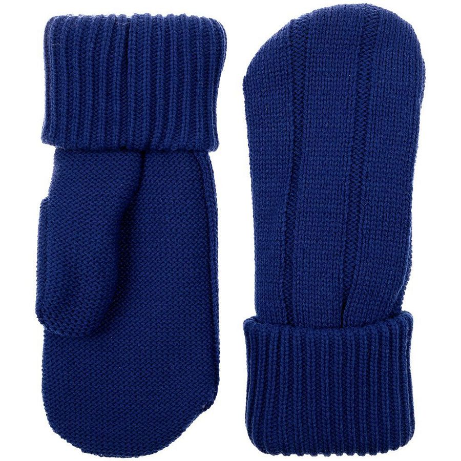 Варежки Knit Beat, темно-синие, размер L/XL