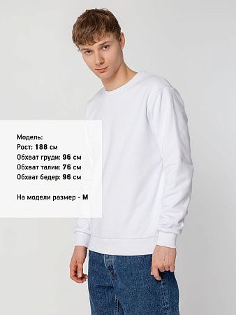 Толстовка Unit Toima Heavy, белая, размер 4XL v2