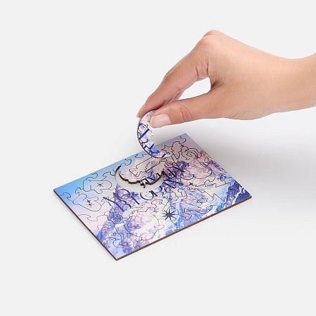 Деревянный пазл в шкатулке PuzzleBox на заказ
