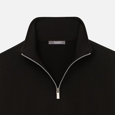 Толстовка на молнии унисекс Флоу (Flow), темно-синяя, размер 3XL/4XL